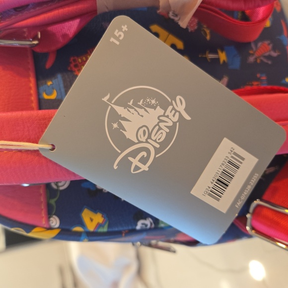 NWT 2024 Disney × Loungefly Mickey Minnie Figment 4 Parks Backpack - Picture 12 of 12